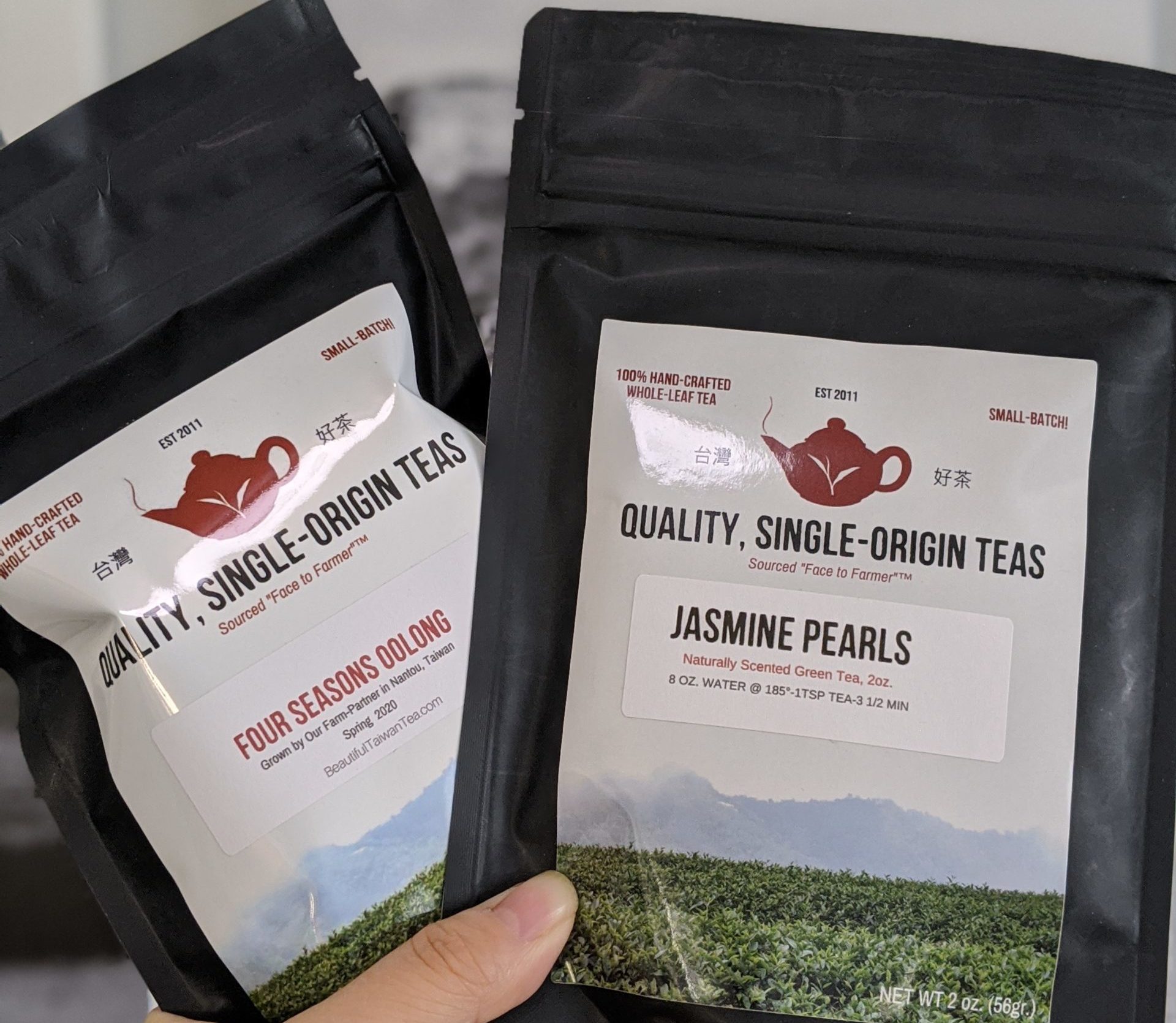 Beautiful Taiwan Tea Company Review Jasmine & Four Seasons Oolong ⋆ Tea With Alina